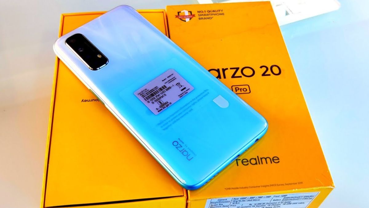 Realme narzo 20 pro price