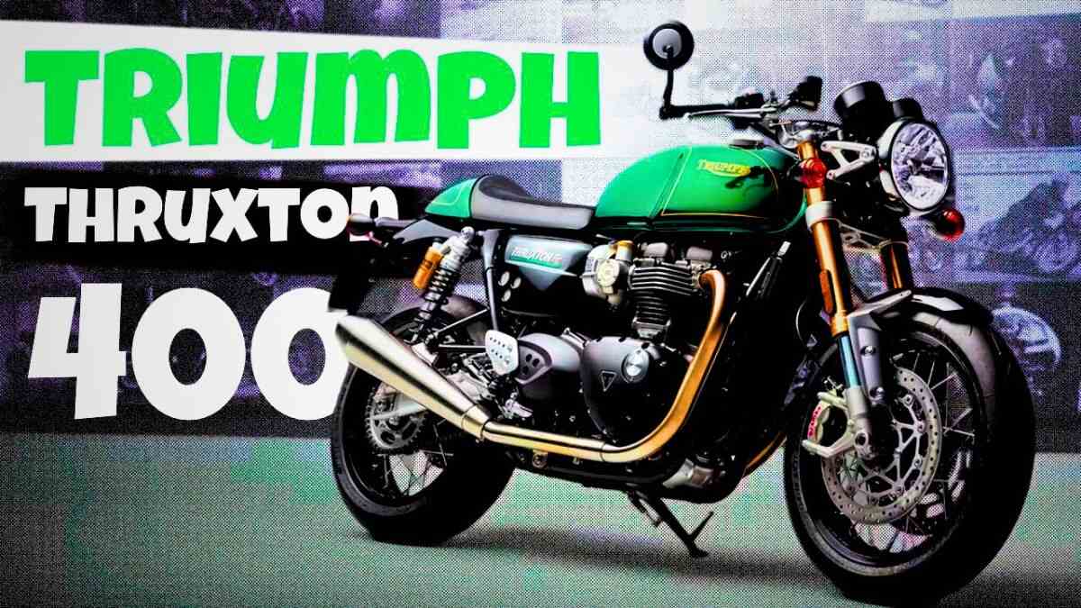 Triumph Thruxton 400 Price